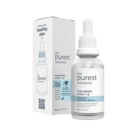 The Purest Solutions Hyaluronic Acid %2 + B5 Intensive Hydration Serum - 30ml | ذا بيوريست سيروم مرطب بحمض الهيالورنيك - 30 مل