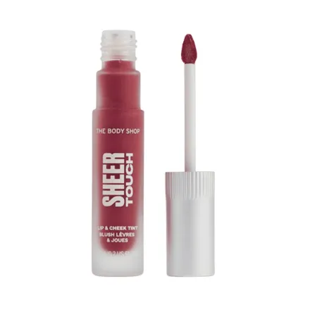 The Body Shop Sheer Touch Lip & Cheek Tint Blush Bloom - 8ml | ذا بودي شوب تينت للشفاه والخدود - 8مل
