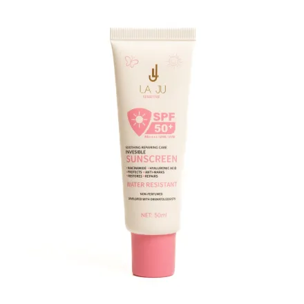 LA JU Sunscreen Spf 50+ Water Resistant - 50ml | لا جو واقي شمسي مقاوم للماء - 50 مل