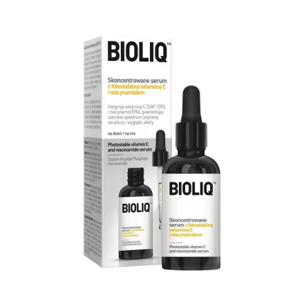 Bioliq Pro concentrated face Serum with photostable Vitamin C and Niacamide - 20ml | بايوليك سيروم مركز للوجه مع فيتامين سي ونياسيناميد - 20 مل