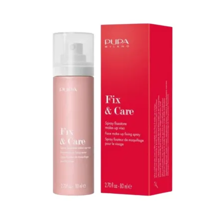 Pupa Fix & Care Make Up Fixing Spray - 80ml |بوبا بخاخ تثبيت المكياج فيكس آند كير - ٨٠ مل