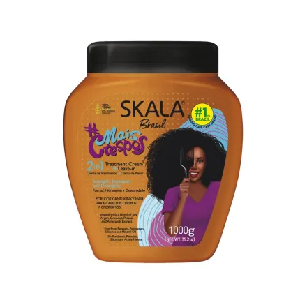 SKALA Brasil Mais Crespos Cream And Conditioner - 1Kg - 1000g | سكالا كريم معالج للشعر 2 في 1 - 1000 غرام