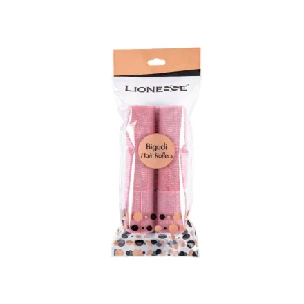 Tarko Lionesse Bigudi Hair Roller - 6pcs | تاركو لايونيس لفافات الشعر - ٦ قطع