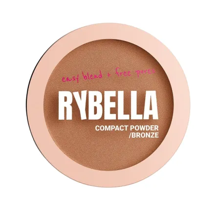 RYBELLA Compact Powder Bronze - 8g | ريبيلا بودرة هالة مضغوطة - 8غ