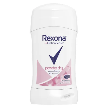 Rexona Powder Dry 48H Deodorant Stick - 40g |ريكسونا مزيل عرق باودر دراي 48 ساعة - 40 غرام