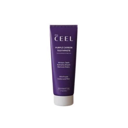 the CEEL Purple Carbon Toothpaste With Purple Carbon And Mint - 75g | ذا سيل معجون أسنان بالكربون والنعناع - 75 غ