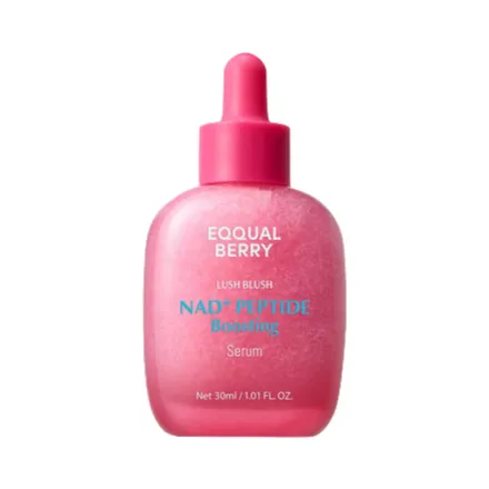 EQQUAL BERRY Lush Blush Nad + Peptide Boosting Serum - 30ml | ايكوال بيري سيروم النضارة بالببتيدات Nad - 30 مل
