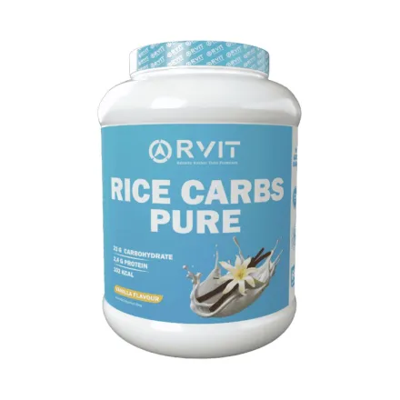 Rvit Rice Carbs Pure - 2 Kg | ارفيت كربوهيدرات الأرز النقية - 2 كغ
