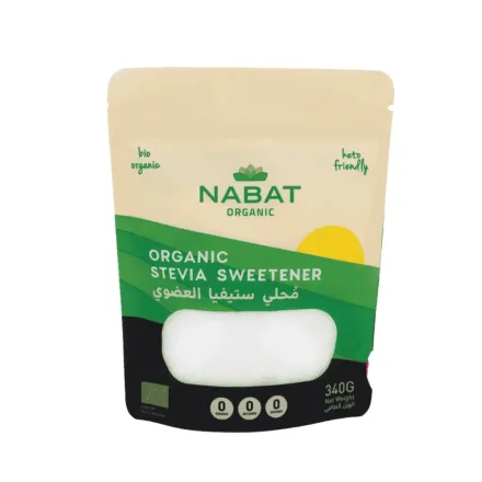 NABAT ORGANIC Stevia Sweetener - 340g | نبات محلي ستيفيا عضوي - 340غ
