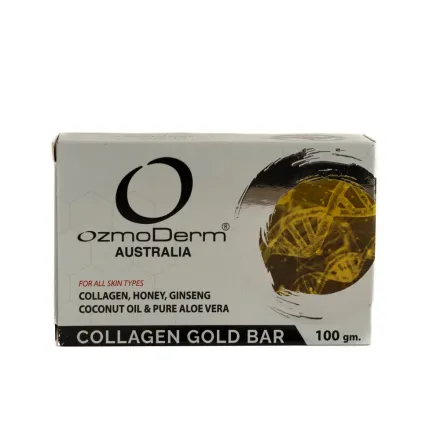 OzmoDerm Collagen Gold Bar - 100g | اوزموديرم صابون كولاجين - 100 جرام