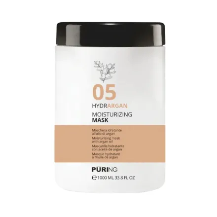 PURING 05 HYDRARGAN MOISTURIZING MASKA - 1000ml | بيورنك ماسك للشعر مرطب - 1000 مل
