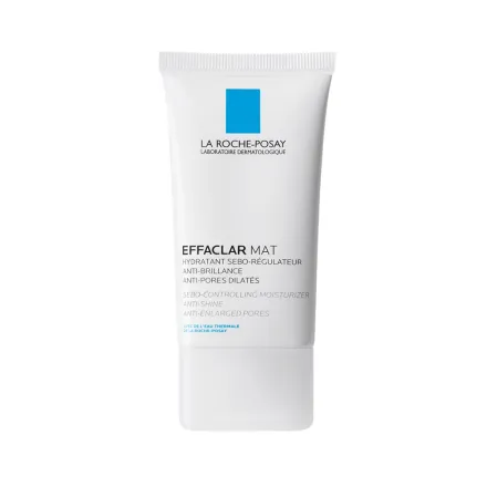 LA ROCHE-POSAY Effaclar Mat Mattifying Moisturizer For Oily Skin - 40ml | لاروش بوزيه مرطب للبشرة الدهنية - 40 مل