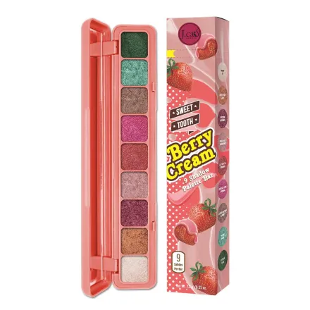 J. Cat Sweet Tooth Shadow Balett Bar - 7.2g| جي كات باليت ظلال للعيون -7.2غرام