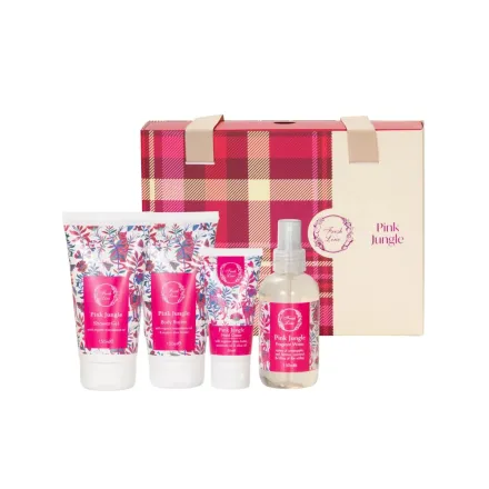 Fresh Line Promo Pink Jungle Shower Gel Set - 150ml | فريش لاين مجموعة بينك جانغل - 150مل