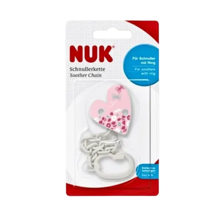 NUK Schnullerkette Soother Chain | نوك سلسلة لتثبيت اللهاية