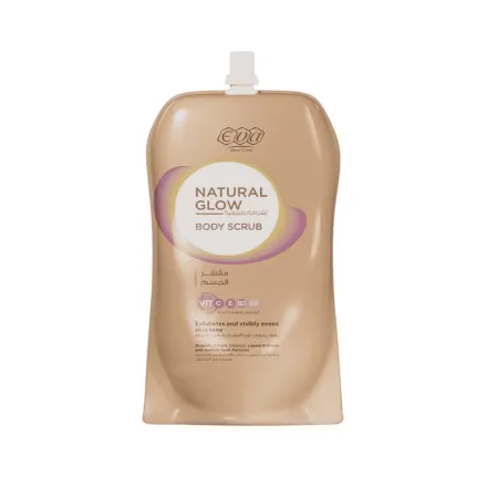 Eva Skin Care Natural Glow Body Scrub - 250g | ايفا مقشر الجسم ناتشورال جلو - 250غ