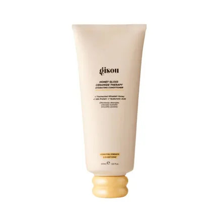 Gisou Honey Gloss Ceramide Therapy Hydrating Conditioner - 200ml | جيسو بلسم للشعر مرطب هاني غلوس بالسيراميد - 200 مل