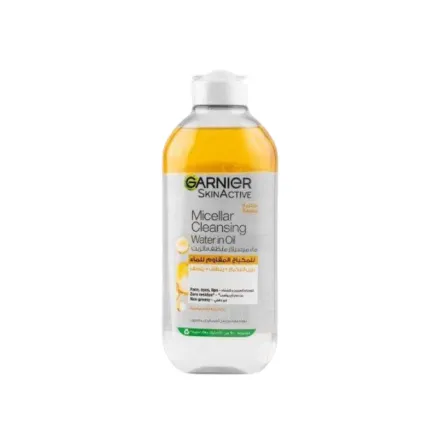 Garnier Micellar Cleansing Water In Oil - 400ml | غارنييه مزيل مكياج ماء ميسيلار زيت في ماء - 400 مل