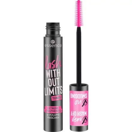 Essence ripsiväri Lash Without Limits Tubing Extra Length 13ml | ايسنس ماسكارا "لاش وذ آوت ليميتس طول إضافي 13 مل