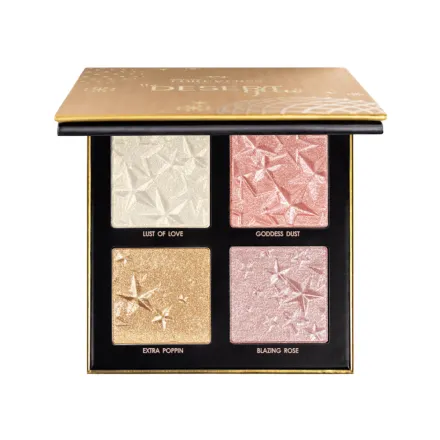 FOR EVER52 The Desert Glow Palette Highlighter - 5.3gx4 | فور ايفر52 باليت هايلايتر - 5.3 غرام