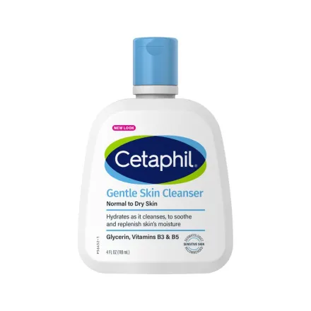 Cetaphil Gentle Skin Cleanser Dry To Normal Sensitive Skin - 237ml | سيتافيل غسول لطيف للبشرة الجافة إلى العادية والحساسة - 237 مل