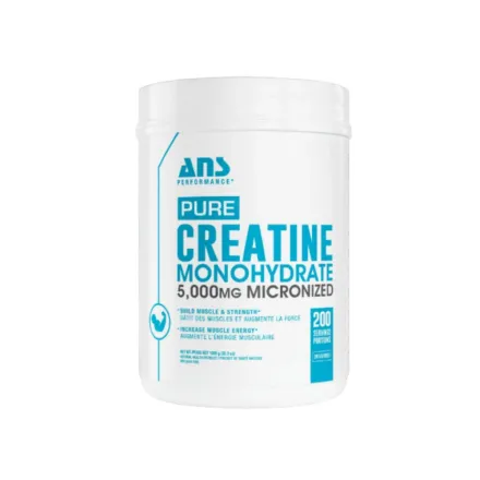 ANS Pure Creatine Monohydrate 5000mg Micronized - 60 Servings Portions - 300g| ايه ان اس مكمل كيراتين مونوهيدرات 5000 مغ - 300 غرام