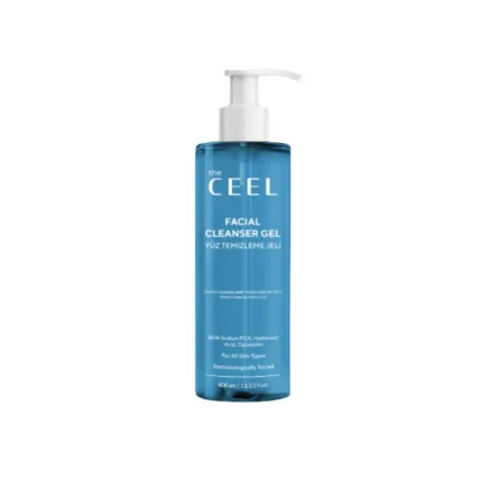 the CEEL Facial Cleanser Gel For All Skin Types - 400ml | ذا سيل غسول جيل للوجه - 400 مل