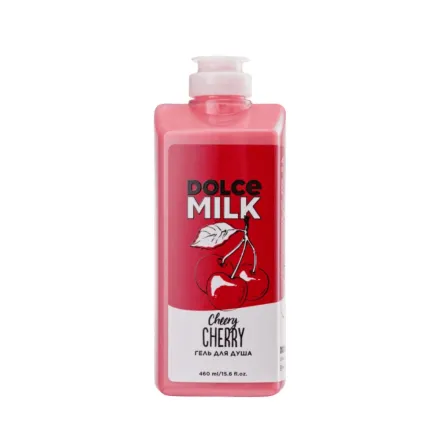DOLCE MILK Cheery Cherry Shower Gel - 460ml | دولتشي ميلك جل للاستحمام برائحة الكرز - 460مل