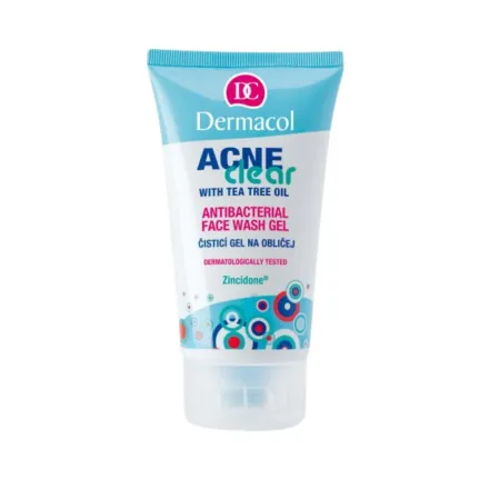 DERMACOL AcneClear Antibacterial Face Wash - 150ml | ديرماكول غسول جل لمعالجة حب الشباب - 150 مل