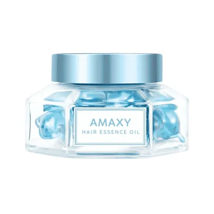 AMAXY Pepairing Hair Vitamin Oil - 30 Capsules | اماكسي زيت للشعر لإصلاح التلف - 30 كبسولة