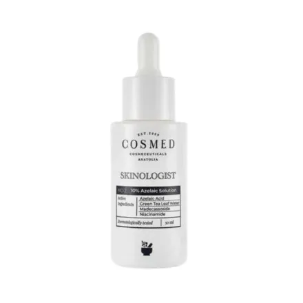 Cosmed Skinologist %10 Azelaic Solution - 30ml | كوزميد سيروم ازليك اسيد 10% - 30 مل