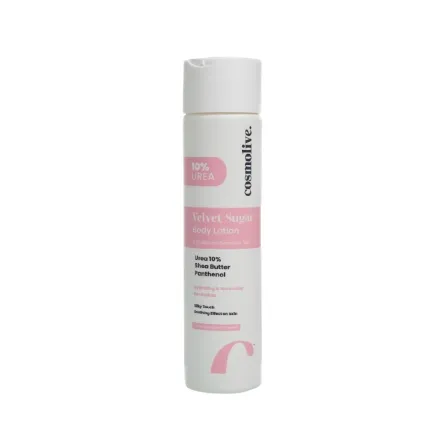 cosmolive Velvet Sugar Body Lotion 10% Urea Shea Butter Panthenol - 300ml| كوزمو لايف لوشن للجسم -300 مل