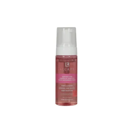 Licape Sakura And Centella Asitica Face Cleansing Fom - 150ml | ليكابي غسول رغوي لتنظيف الوجه بالسينتيلا و الساكورا- 150مل
