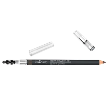 Isadora Brow Powder Pen - Dark Brown | ايزادورا قلم بودرة الحواجب - بني غامق