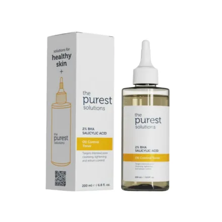 The Purest Solutions Oil Control Toner - 200ml | ذا بيورست تونر تحكم بالإفرازات الدهنية - 200 مل