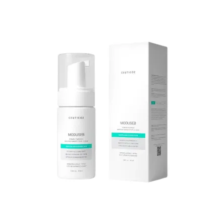 CEUTICOZ Moduseb Foaming Facewash Salicylic Acid & Glycolic Acid - 100ml | سيوتيكوز غسول رغوي للوجه - 100مل