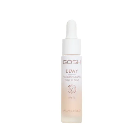 Gosh Dewy Foundation Drops - 12ml | جوش سيروم أساس - 12 مل