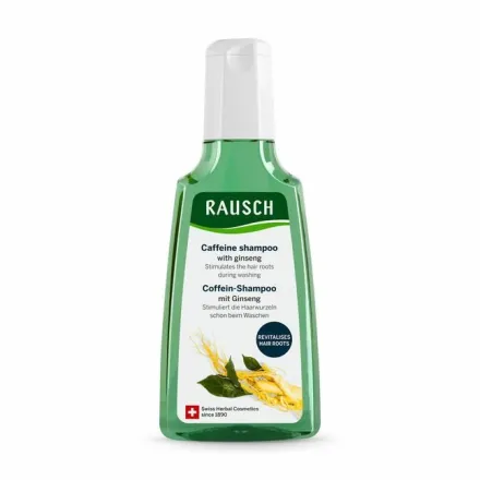 RAUSCH Caffeine Shampoo with Ginseng - 200ml | راوش شامبو بالكافيين و الجنسنغ ضد القشرة - 200 مل