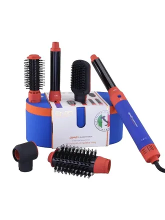 ENZO 6-in-1 Airwrap Complete Set |انزو مجموعة الشاملة لتصفيف الشعر 6 في 1