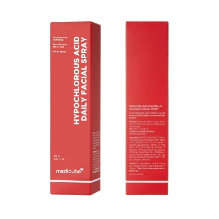 Medicube Hypochlorous Acid Daily Facial Spray - 125ml | ميدي كيوب بخاخ الوجه اليومي– 125 مل