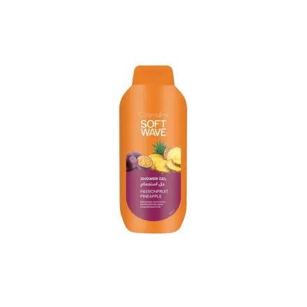 Cosmaline Softwave Passionfruit Pineapple Shower Gel - 650ml | كوزمالين جل استحمام بالباشن فروت و الأناناس - 650 مل