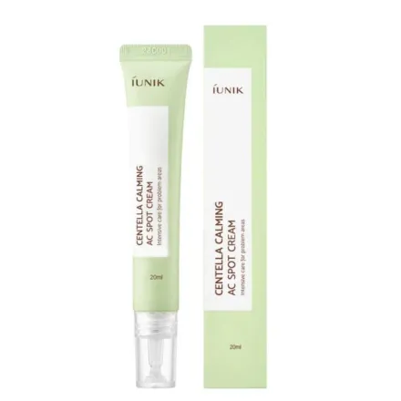 IUNIK Centella Calming Ac Spot Cream - 20ml | ايونيك كريم السينتيلا الموضعي المهدئ للبشرة - 20 مل