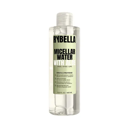 RYBELLA Micellar Water With Aloe - 400ml | ريبيلا ماء ميسيلار بالألوفيرا - 400مل