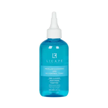 Licape Micellar Cleansing And Oil Control Tonic - 200ml | ليكابي تونر ميسيلار لتنظيف البشرة والتحكم بالزيوت - 200 مل