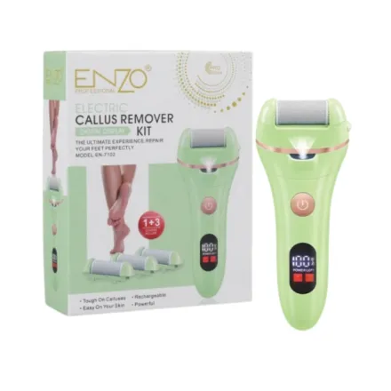 ENZO Electric Callus Remover Kit |إنزو مجموعة الكهربائية لإزالة الجلد الميت