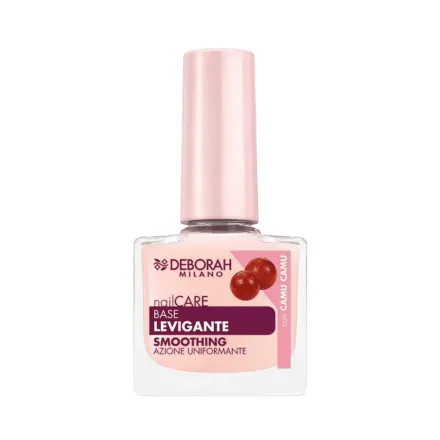 Deborah Milano Smoothing Nail Care Base Uniforming Action with Camu - 8.5ml | ديبورا قاعدة لتنعيم الأظافر - 8.5مل