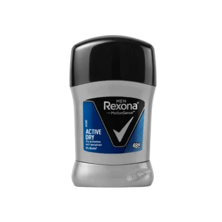 Rexona Men Active Dry 48h Deodrorant Stick - 40g | ريكسونا مزيل تعرق للرجال - 40 غرام