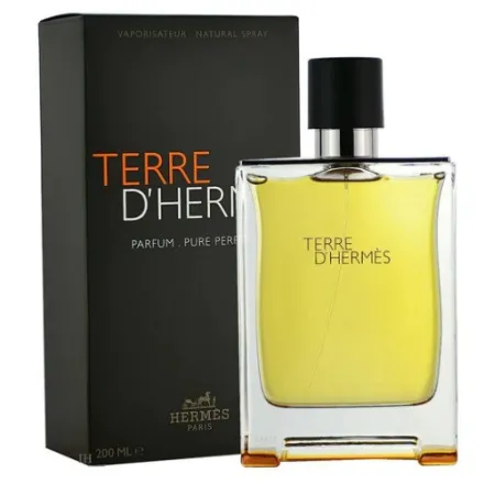 HERMES Terre D'hermes Parfum - 200ml | هيرميس عطر تيري دي بارفان للرجال - 200 مل