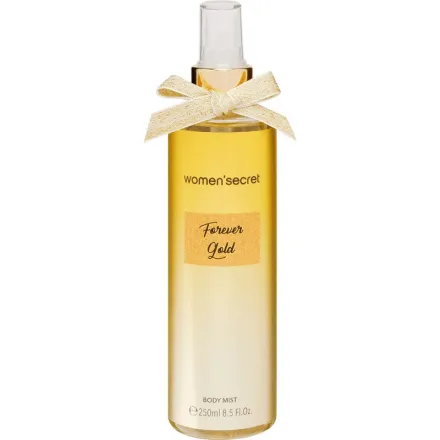 women secret beauty Forever Gold Body Spray - 250ml | وومن سيكريت بدي مست فوريفر غولد - 250مل