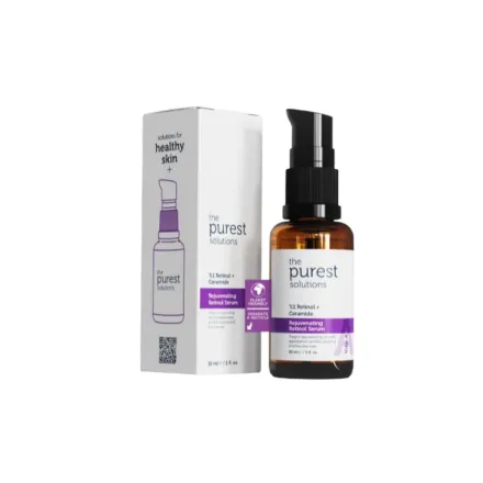 The Purest Solutions Retinol 1% + Ceramide Rejuvenating Serum - 30ml | ذا بيورست سيروم ريتنول 1% مع سيراميد - 30 مل